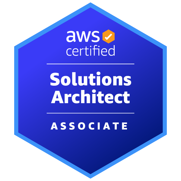 AWS Solutions Architect – Associate Badge
